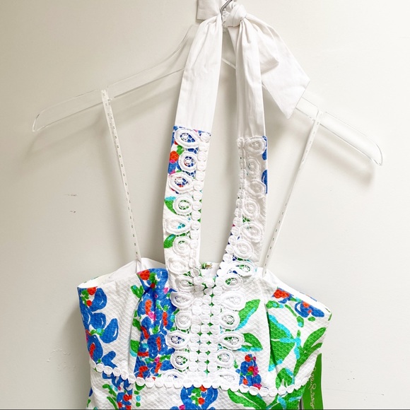 Lilly Pulitzer Isabel Dress Halter Resort Wedding - Picture 7 of 8